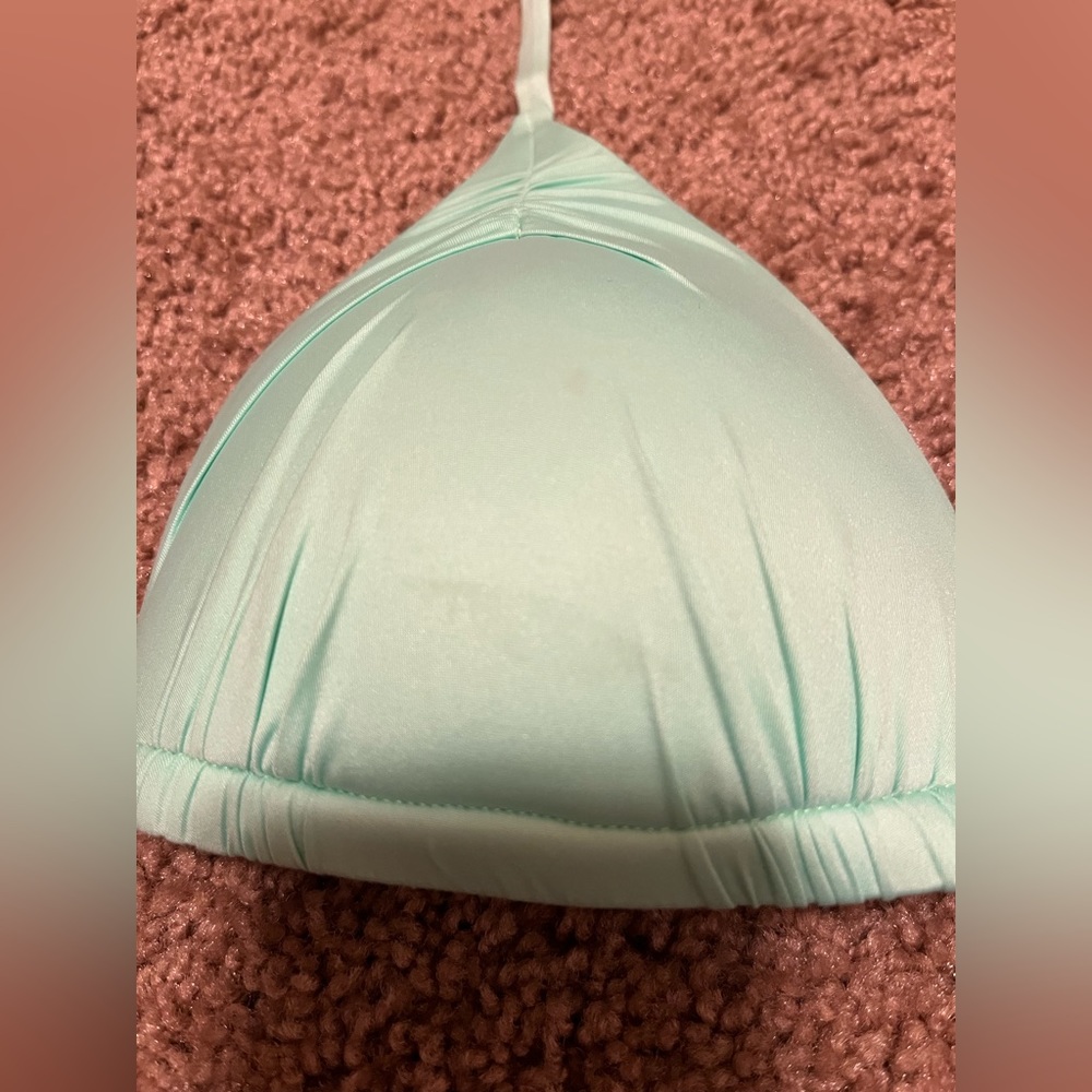 Mint Green Bikini Swim Top - Picture 4 of 5